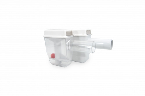 Сифон запахозапирающий REXFABER П-33/П (Прозрачный); RG00P319