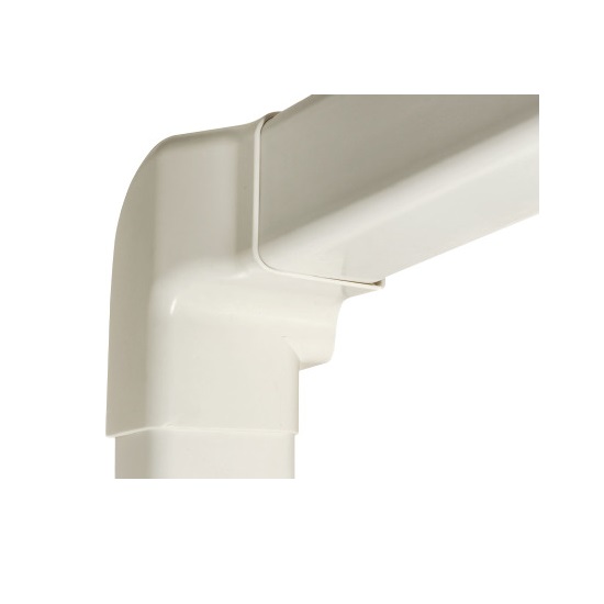 Угол пластиковый вертикальный левый ARTIPLASTIC (80х60мм)