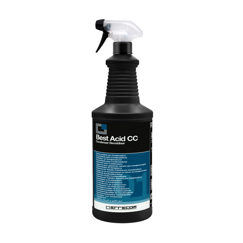 Очиститель для кондиционера ERRECOM "Best Acid CC" (Спрей 1000ml)