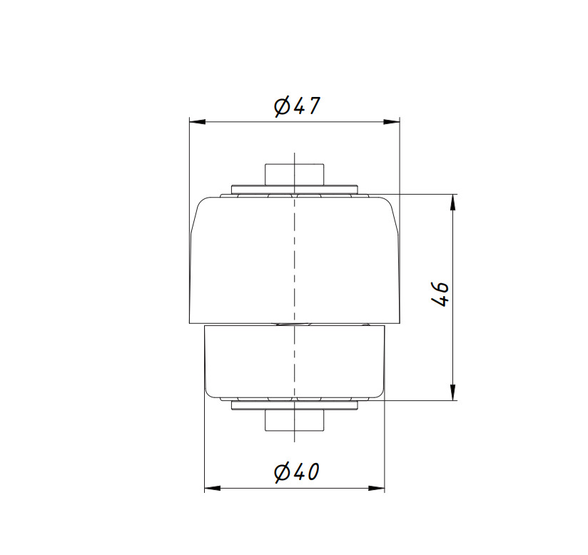 Виброопоры REXFABER (К-т из 4 шт.; зеленые/синие, до 40кг; с пружинным демпфером); RFPMM40