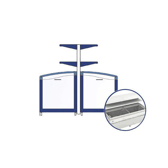 Суперструктура двухуровневая двухсторонняя ARTICA 250