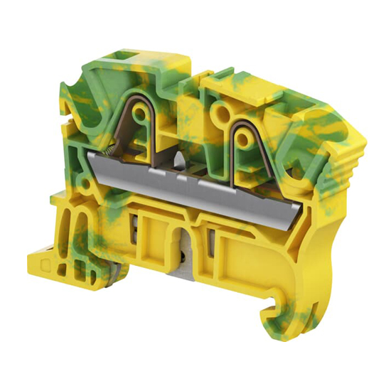 Клемма ABB ZK6-PE/8 пружинный зажим