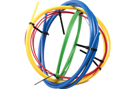 Трубогиб пластиковый ARTIPLASTIC (комплект из 2шт по 4м - 1/4", 3/8"); 6214SCP