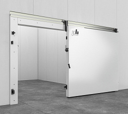 Дверь откатная ОД 1000 2000 100 RAL/RAL 80 Н Прав лег/лег ПХ